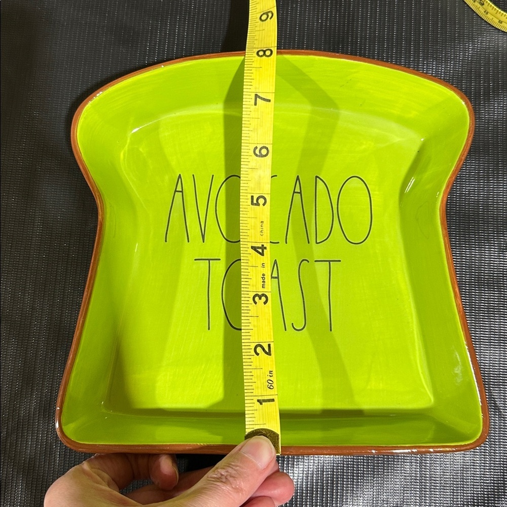 Rae Dunn Avocado Toast dish - Picture 6 of 8